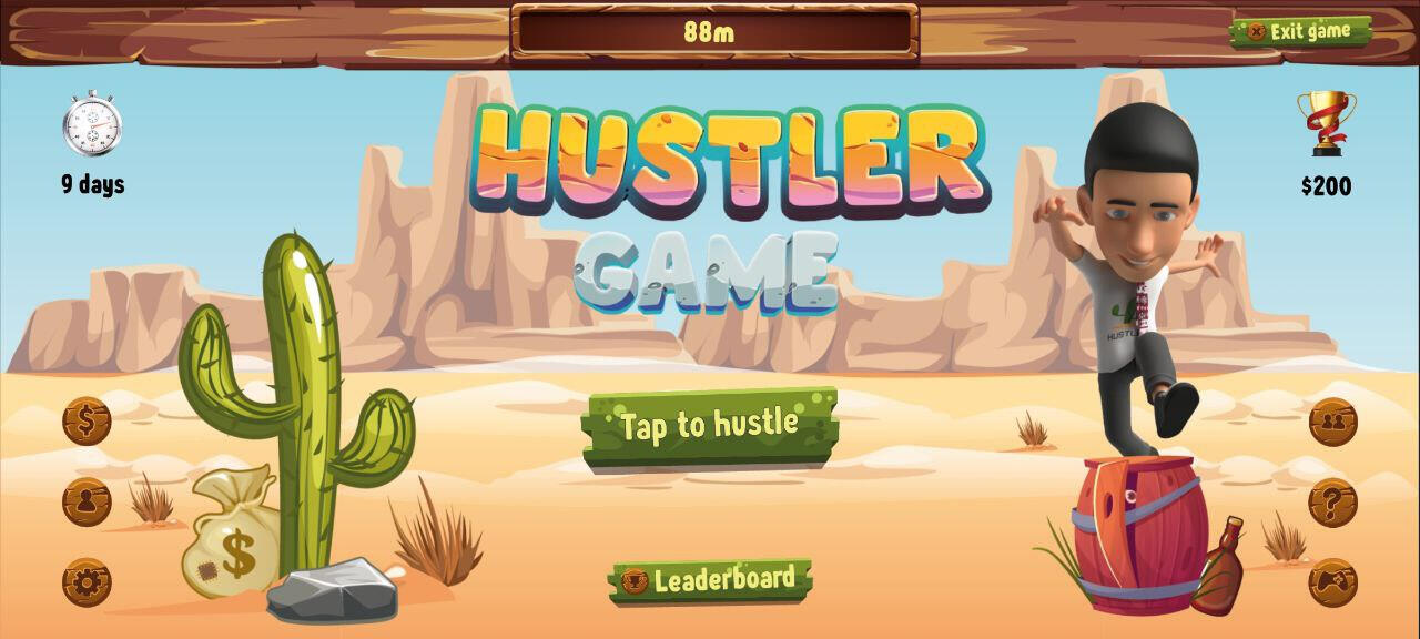 Hustler | Play-To-Earn Runner
